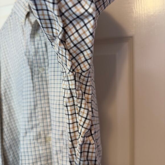 Ralph Lauren Golf Men Checkered Long Sleeve Button Down Shirt Size L Classic Fit - Picture 8 of 10